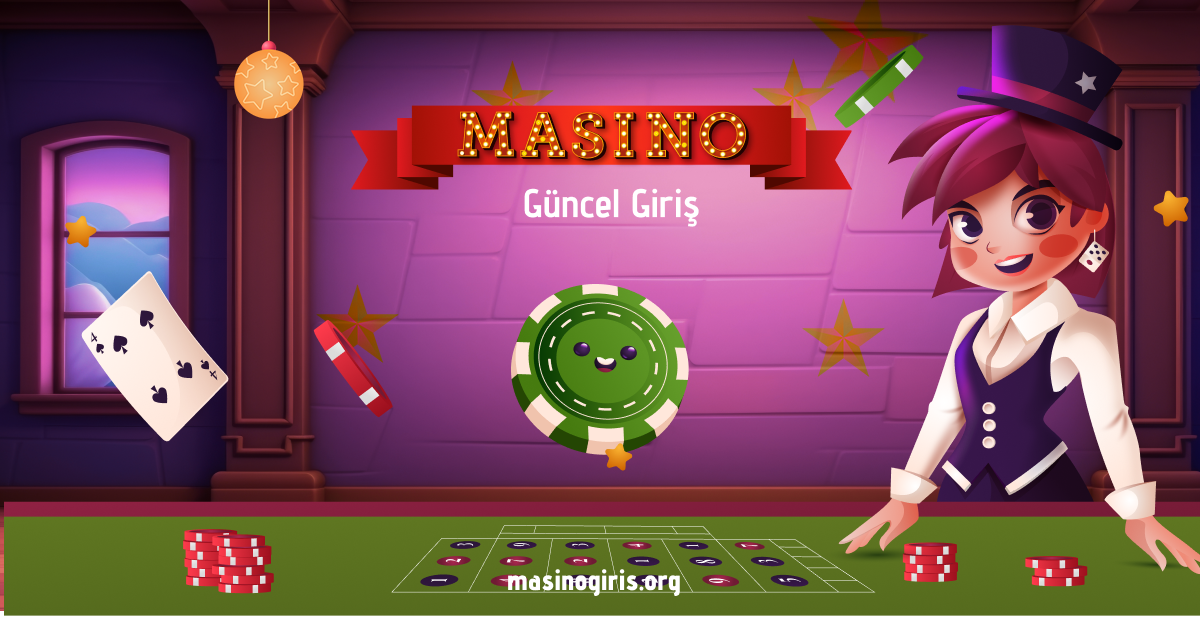 Masino güncel giriş adresi ve erişim linki hakkında bilgi veren yüksek çözünürlüklü görsel.